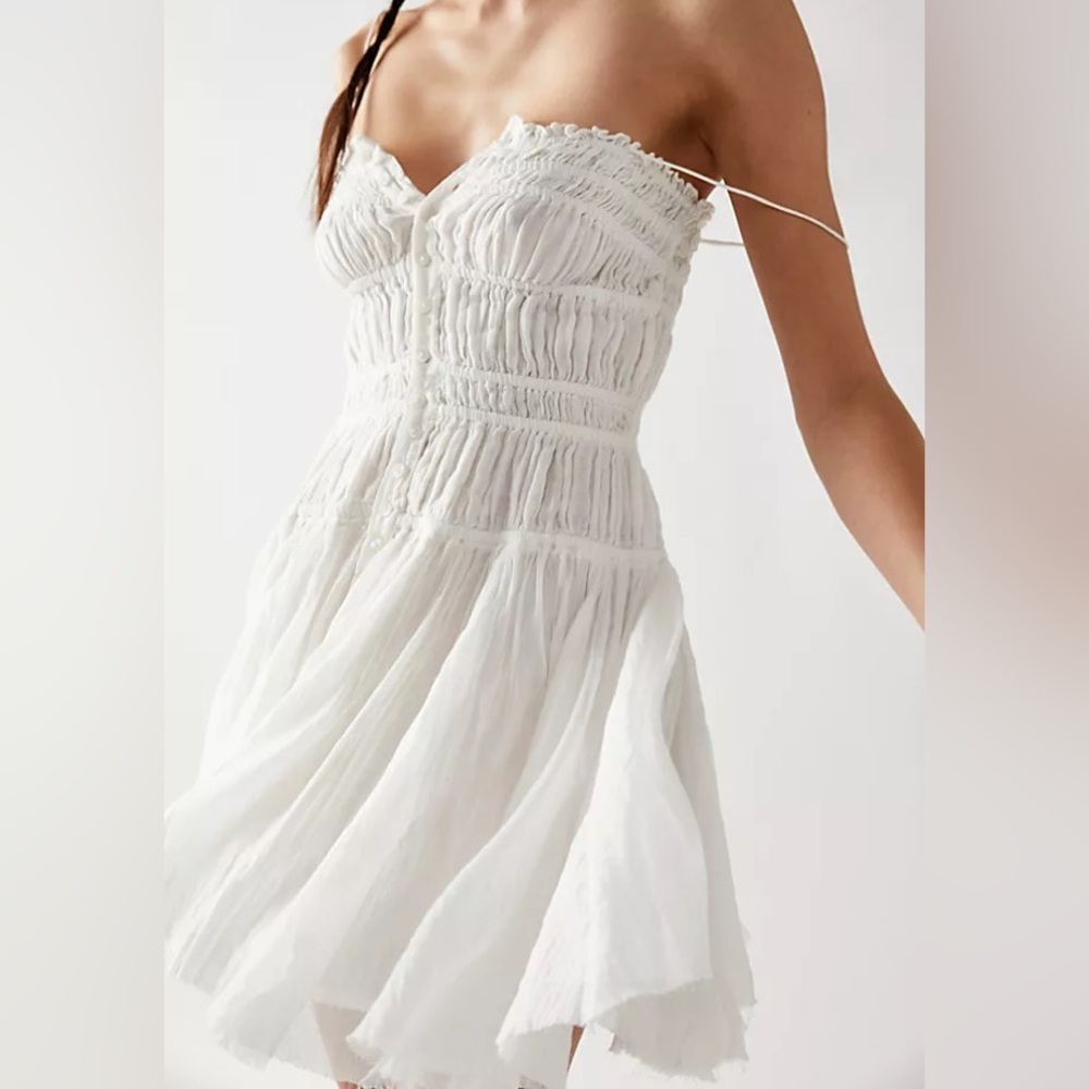 Free People Lausanne Cotton Dress